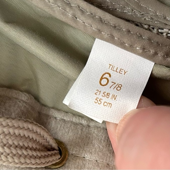 The Tilley Airflo Hat Hiking Gardening Hat 6 7/8 Size - Picture 5 of 5